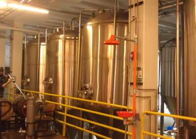 The Orpheus Brewing brew house.